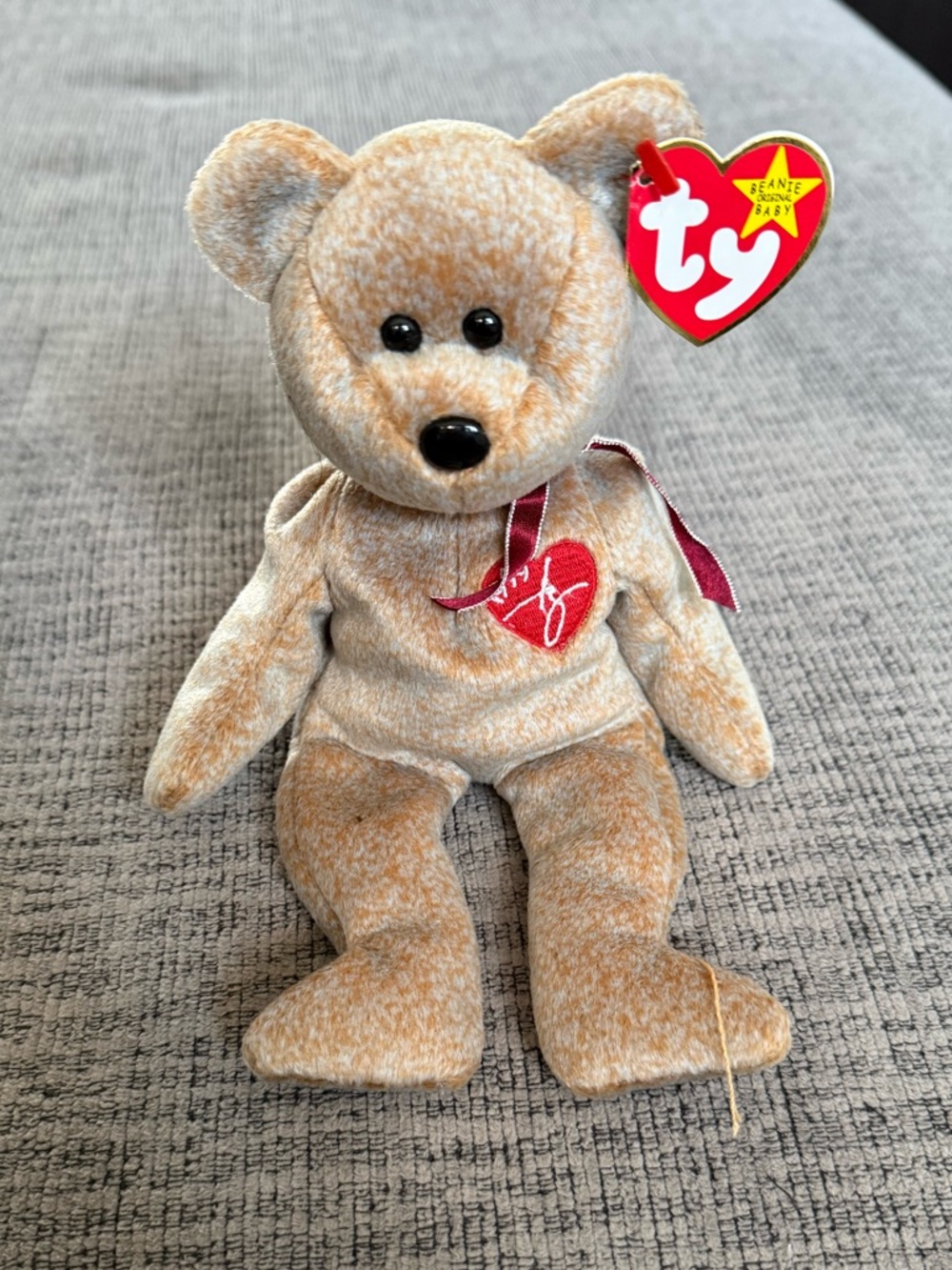 1999 Signature Bear Beanie Baby by Ty